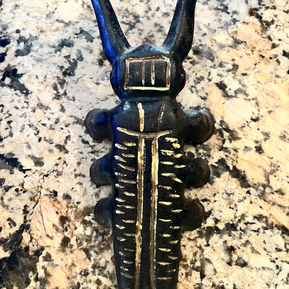 Black and Gold Accent Boot Jack